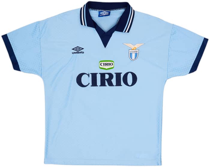 1995-96 Lazio Home Shirt Nesta #13 - 8/10 - (M)