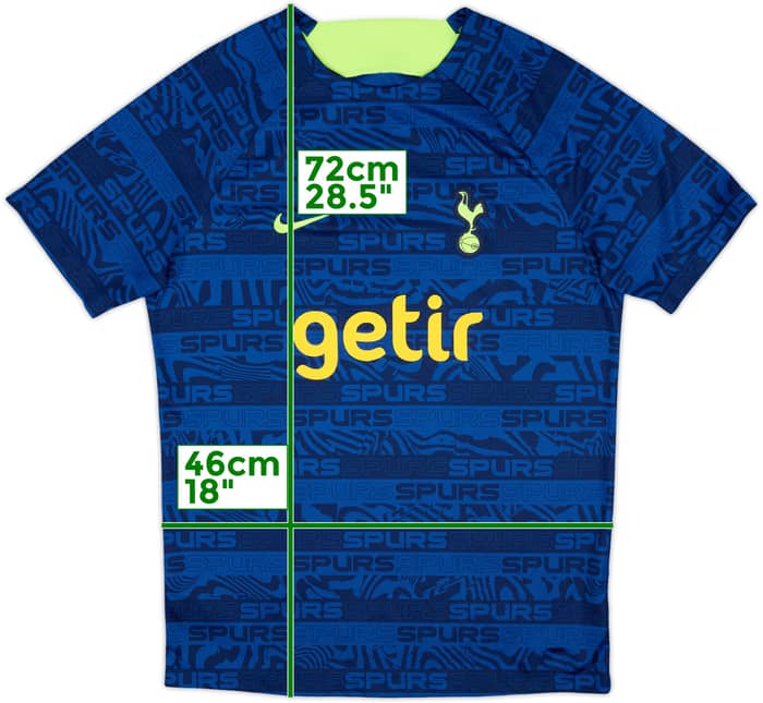 2022-23 Tottenham Nike Training Shirt - 10/10 - (M)