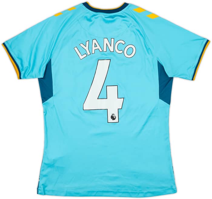 2022-23 Southampton Away Shirt Lyanco #4 - 9/10 - (Women's M)