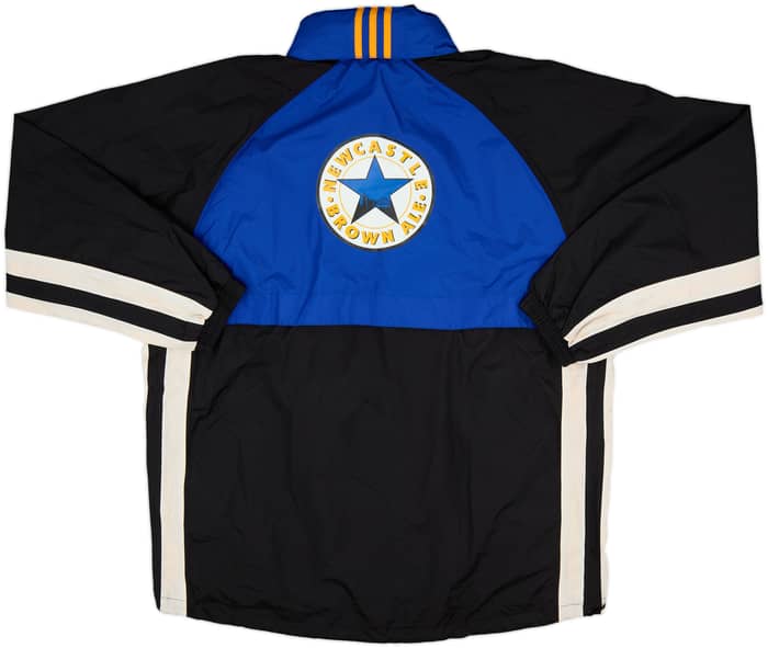 1998-99 Newcastle United adidas Hooded Rain Jacket - 8/10 - (L/XL)