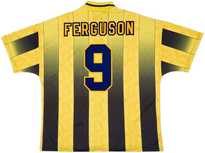 1996-98 Everton Camiseta Visitante Ferguson #9 - 9/10 - (XXL)