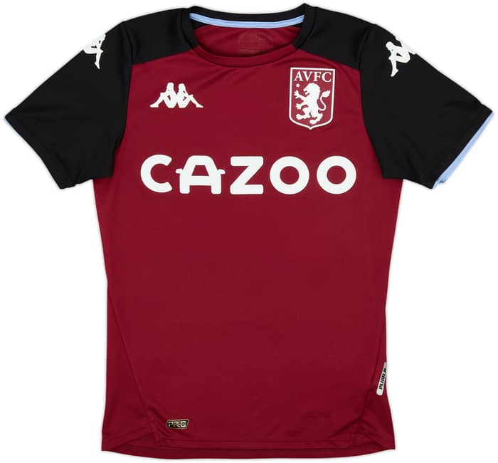 2020-21 Aston Villa Kappa Training Shirt - 8/10 - (XL.Boys)