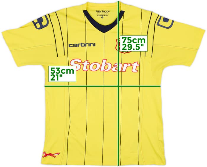 2011-12 Carlisle United Away Shirt - 7/10 - (L)