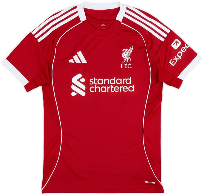 2025-26 Liverpool Home Shirt Virgil #4 - 8/10 - (S)