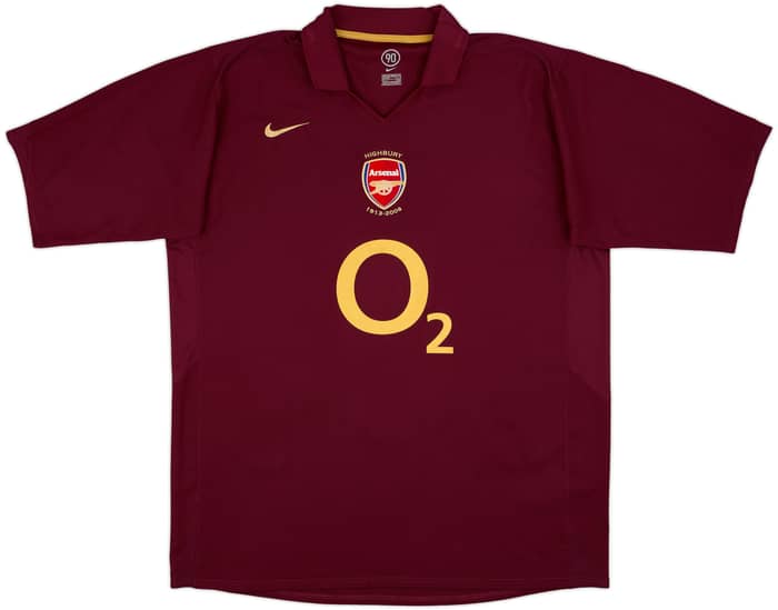 2005-06 Arsenal Home Shirt Henry #14 - 10/10 - (XXL)