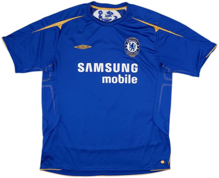 2005-06 Chelsea Centenary Home Shirt Lampard #8 - 6/10 - (L)