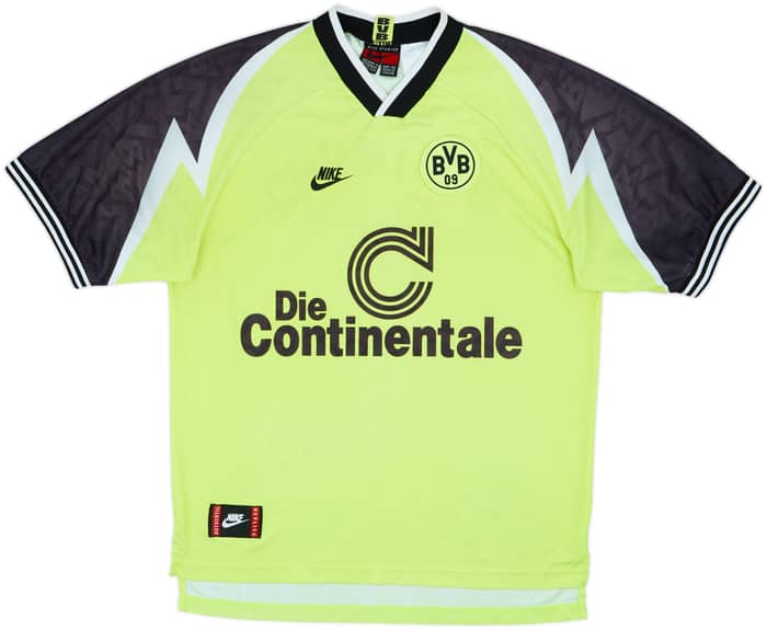 1995-96 Borussia Dortmund Home Shirt - 9/10 - (L)