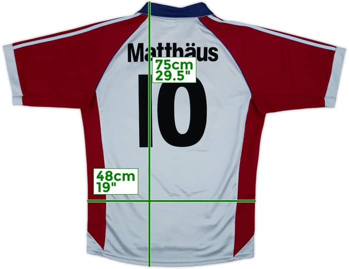 1998-99 Bayern Munich CL Shirt Matthaus #10 - 7/10 - (S)