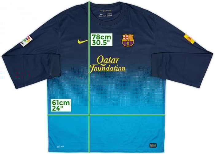 2012-13 Barcelona GK Shirt - 9/10 - (XXL)