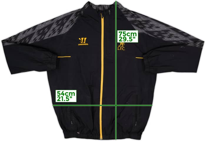 2013-14 Liverpool Warrior Track Jacket - 7/10 - (L)