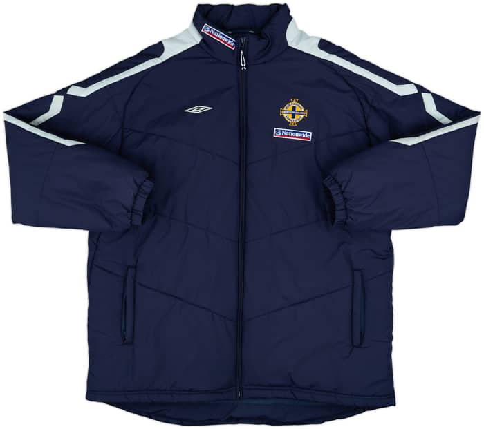 2008-10 Northern Ireland Umbro Padded Bench Coat - 8/10 - (XXL)