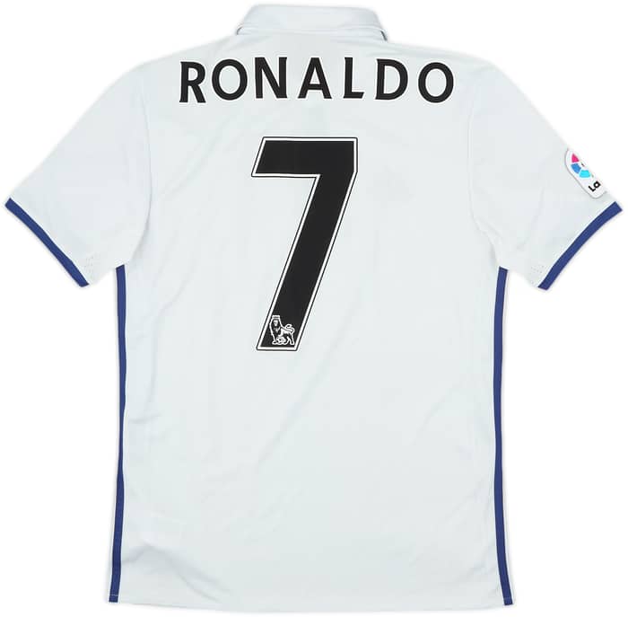 2016-17 Real Madrid Home Shirt Ronaldo #7 - 8/10 - (S)
