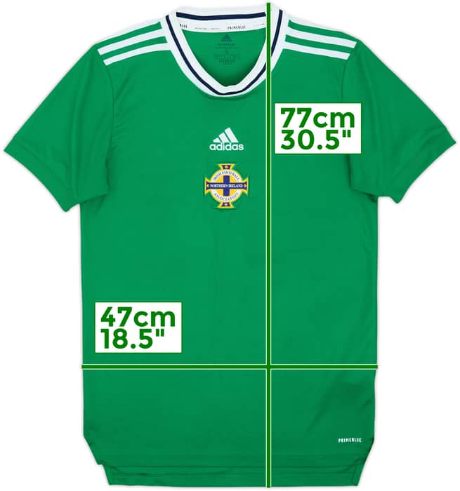 2022-24 Northern Ireland Women's Home Shirt - 7/10 - (Men's S)