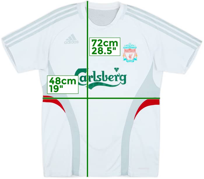 2008-09 Liverpool adidas Training Shirt - 6/10 - (M)