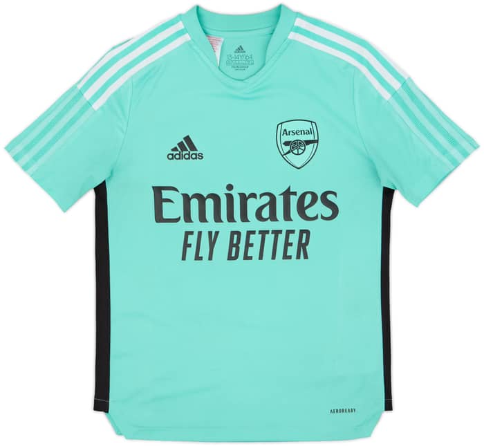 2021-22 Arsenal adidas Training Shirt - 6/10 - (L.Boys)