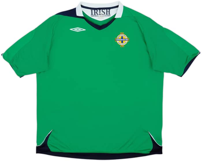 2006-08 Northern Ireland Home Shirt - 8/10 - (XXL)
