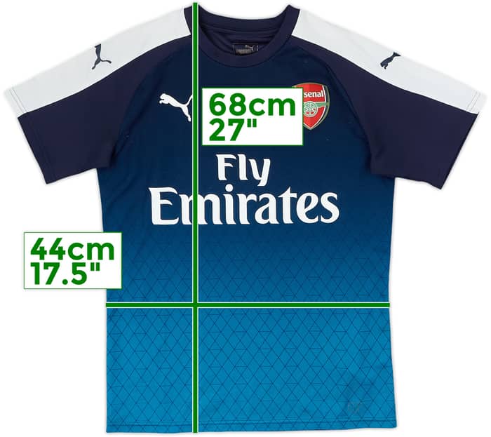 2015-16 Arsenal Puma Training Shirt - 7/10 - (S)