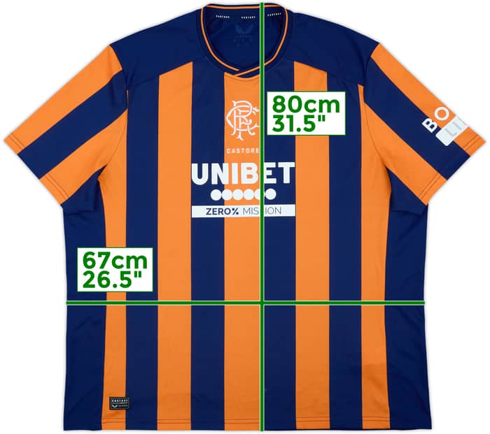 2023-24 Rangers Third Shirt - 5/10 - (3XL)