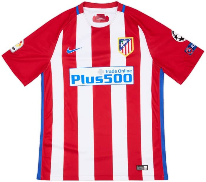 2016-17 Atletico Madrid Home Shirt Gameiro #21 - 8/10 - (M)