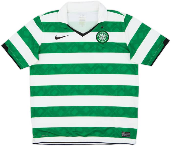 2010-12 Celtic Home Shirt Ljungberg #7 - 8/10 - (XL.Boys)