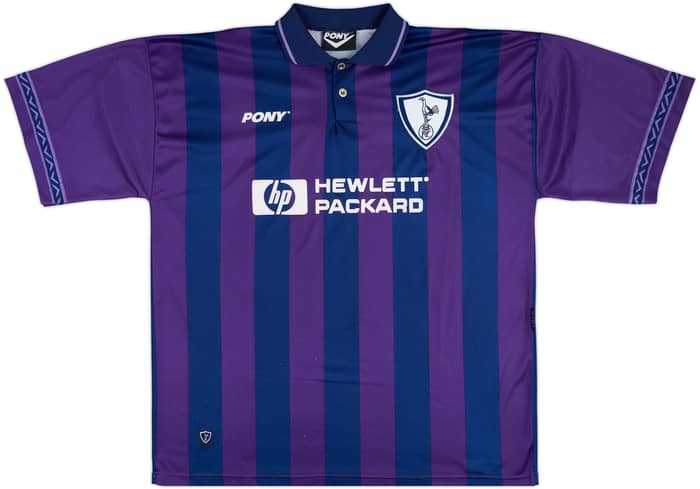 1995-97 Tottenham Away Shirt Sheringham #10 - 8/10 - (XXL)