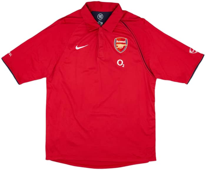 2004-05 Arsenal Nike Polo Shirt - 8/10 - (L)
