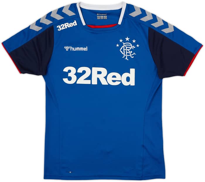 2019-20 Rangers Hummel Training Shirt - 8/10 - (S)