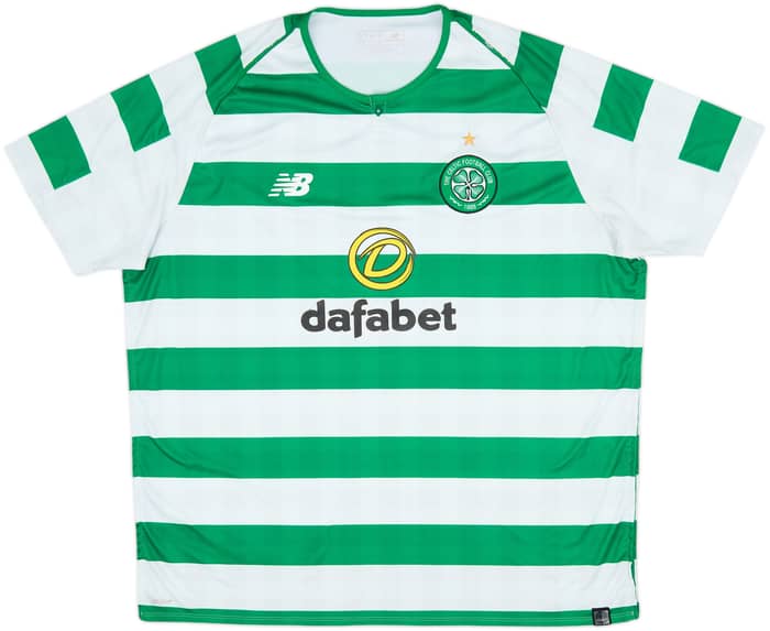2018-19 Celtic Home Shirt - 4/10 - (XXL)