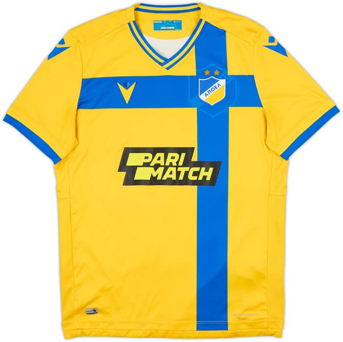 2020-21 APOEL Nicosia Home Shirt Byrne #29 - 4/10 - (M)