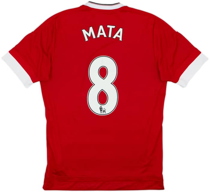 2015-16 Manchester United Home Shirt Mata #8 - 5/10 - (S)