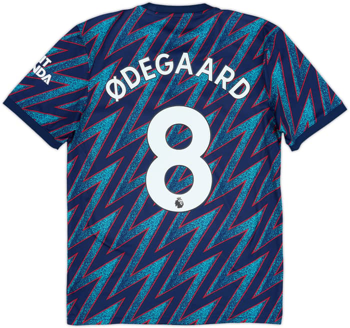 2021-22 Arsenal Third Shirt Odegaard #8 - 9/10 - (S)