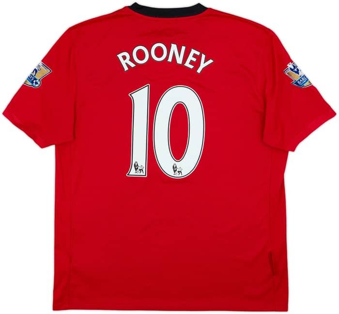 2009-10 Manchester United Home Shirt Rooney #10 - 5/10 - (L)