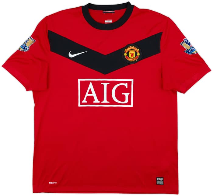 2009-10 Manchester United Home Shirt Rooney #10 - 5/10 - (L)