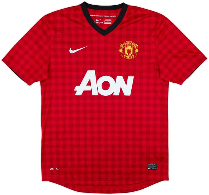 2012-13 Manchester United Home Shirt Scholes #22 - 8/10 - (M)