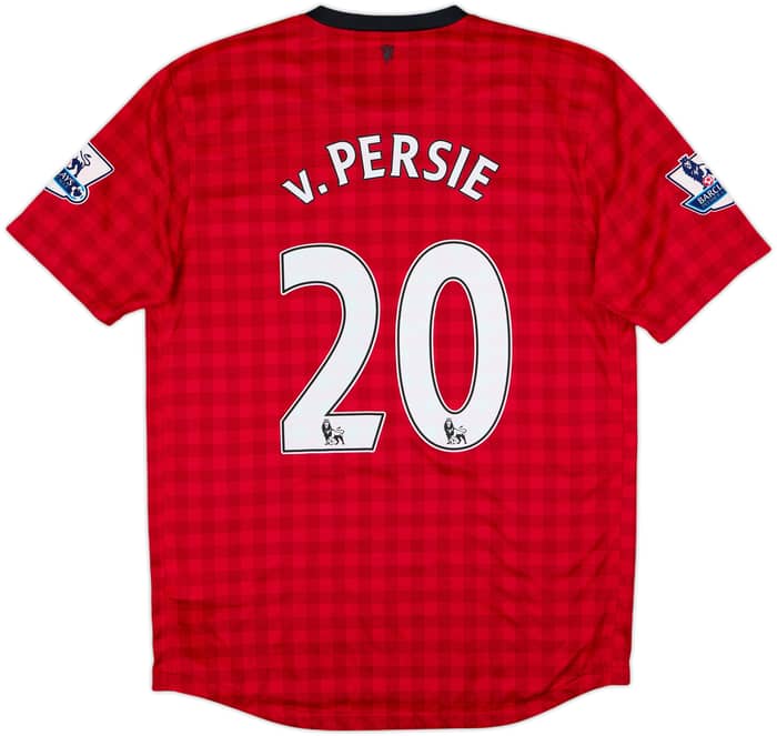 2012-13 Manchester United Home Shirt v. Persie #20 - 6/10 - (M)