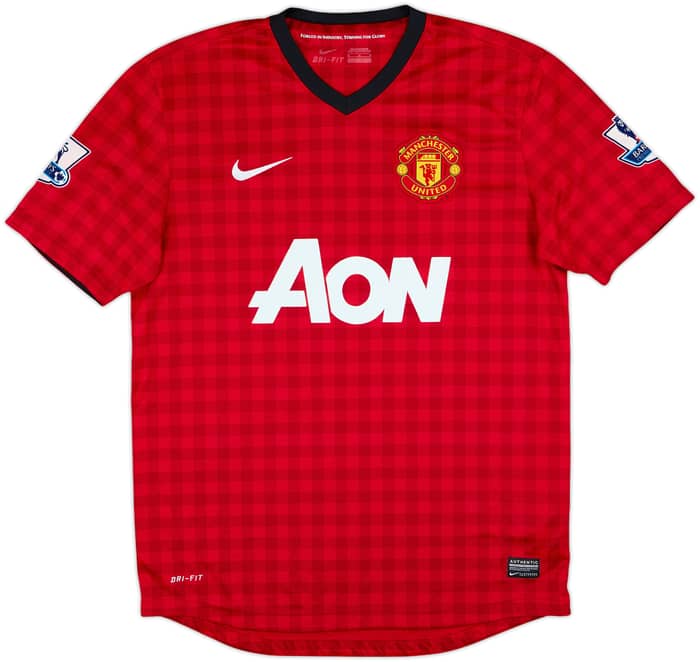 2012-13 Manchester United Home Shirt v. Persie #20 - 6/10 - (M)