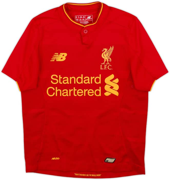 2016-17 Liverpool Home Shirt Mane #19 - 9/10 - (S.Boys)