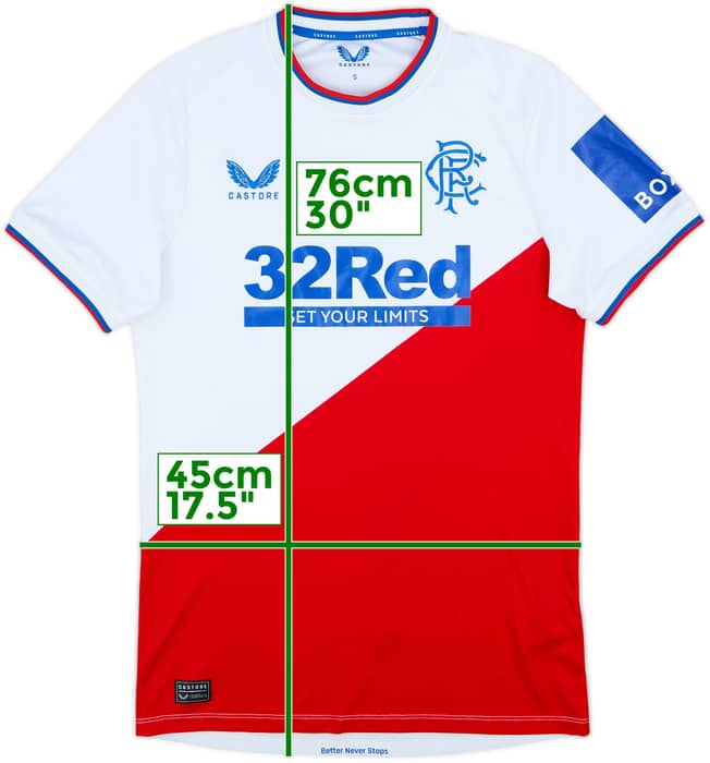 2022-23 Rangers Away Shirt - 6/10 - (S)
