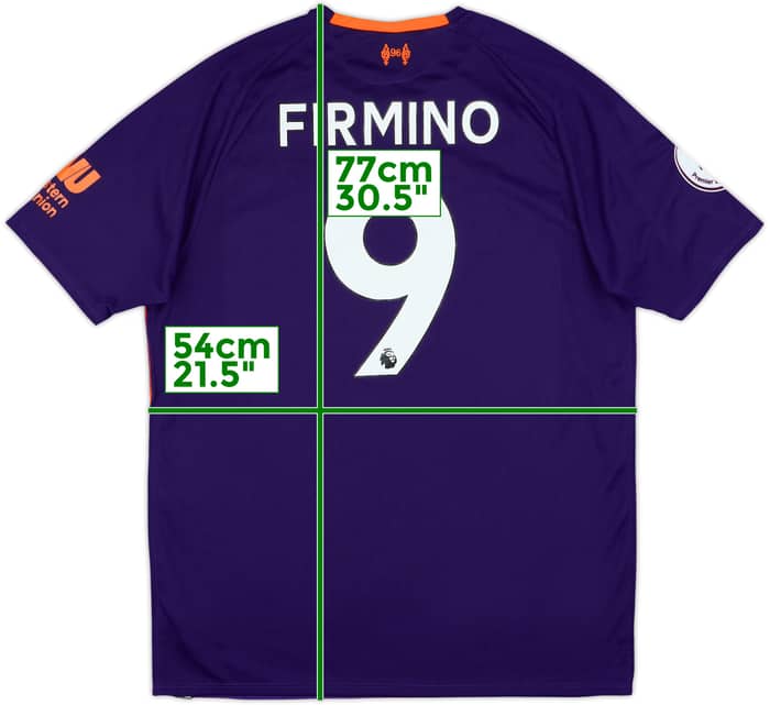 2018-19 Liverpool Away Shirt Firmino #9 - 6/10 - (XL)