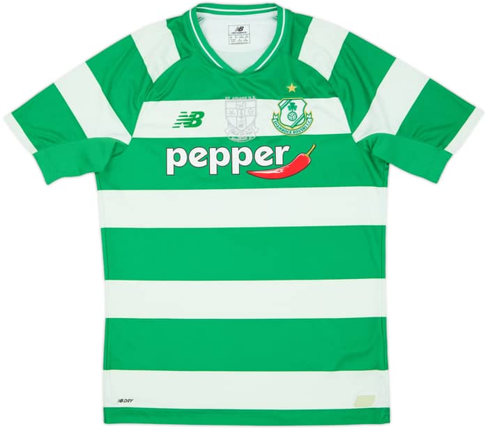 2016-17 Shamrock Rovers Home Shirt #19 - 6/10 - (S)