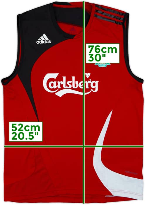 2007-08 Liverpool adidas Formotion Training Vest - 5/10 - (L)