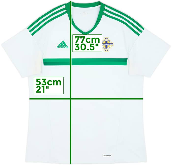2016-17 Northern Ireland Away Shirt - 6/10 - (L)