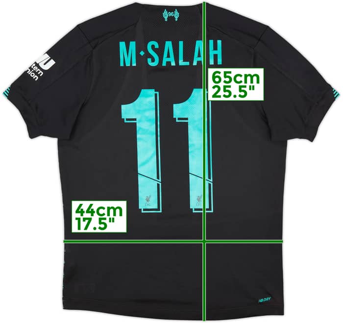2019-20 Liverpool Third Shirt M.Salah #11 - 9/10 - (XL.Boys)
