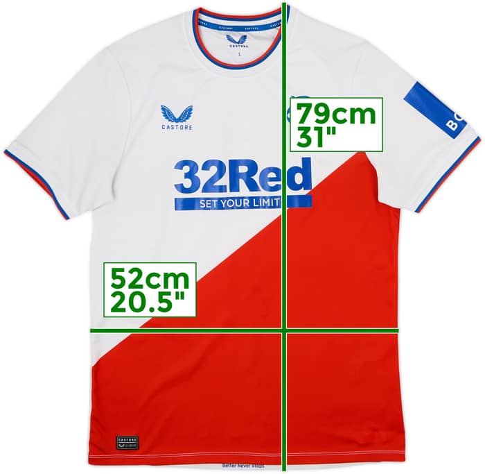 2022-23 Rangers Away Shirt - 4/10 - (L)