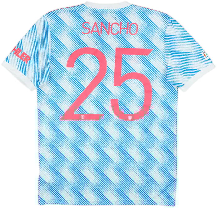 2021-22 Manchester United Away Shirt Sancho #25 - 8/10 - (M)