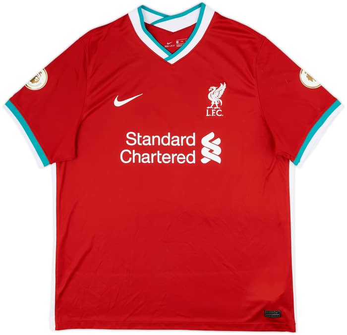 2020-21 Liverpool Home Shirt YNWA #96 - 9/10 - (XXL)