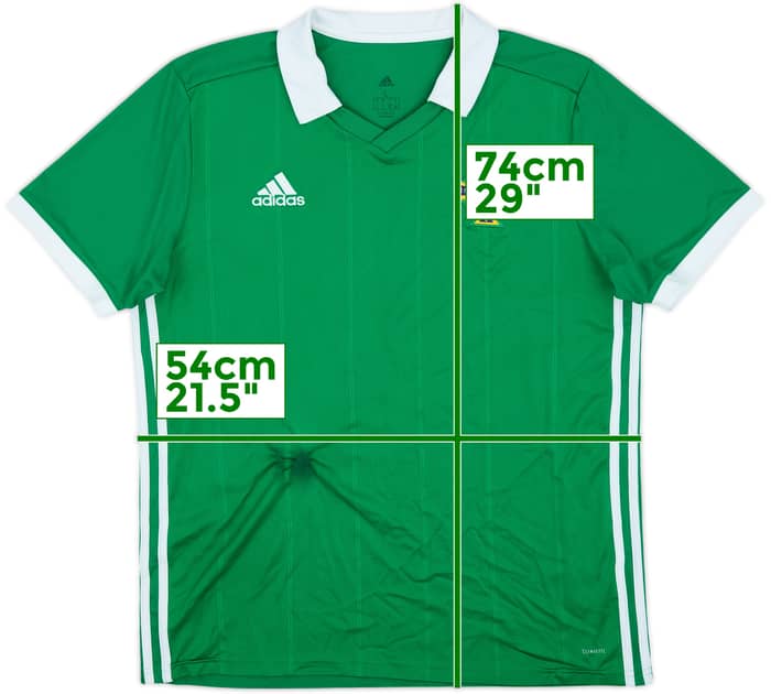 2018-19 Northern Ireland Home Shirt - 3/10 - (L)
