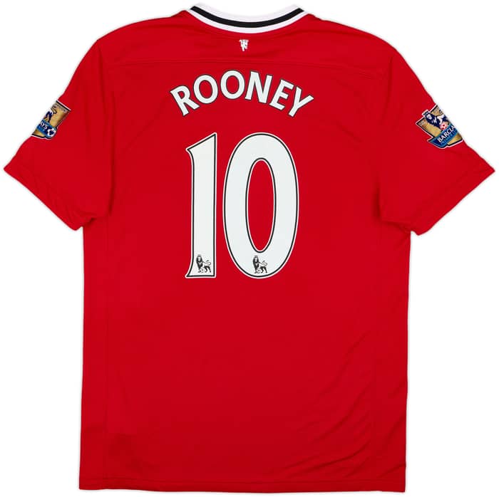 2011-12 Manchester United Home Shirt Rooney #10 - 6/10 - (L)