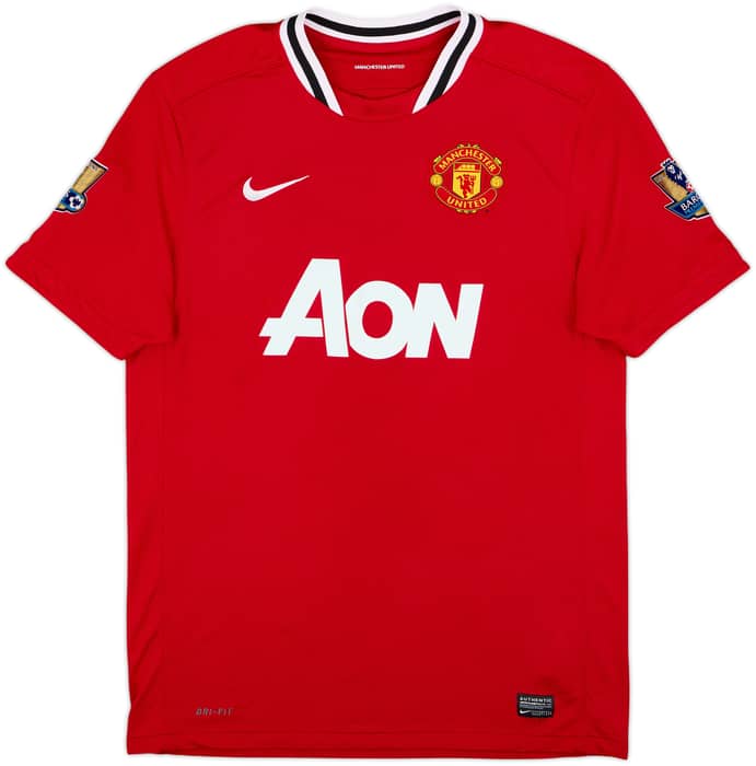 2011-12 Manchester United Home Shirt Rooney #10 - 6/10 - (L)