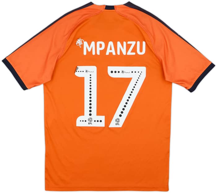 2018-19 Luton Town Home Shirt Mpanzu #17 - 5/10 - (M)